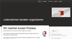 Desktop Screenshot of bhs-unternehmensberatung.com